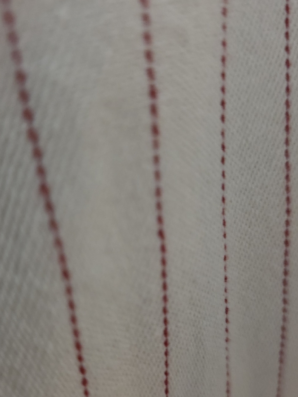 Dickies Men's Cotton Canva Carpenter Pants Cream Red Stitchlike Stripes Sz 34x32 - Picture 5 of 12
